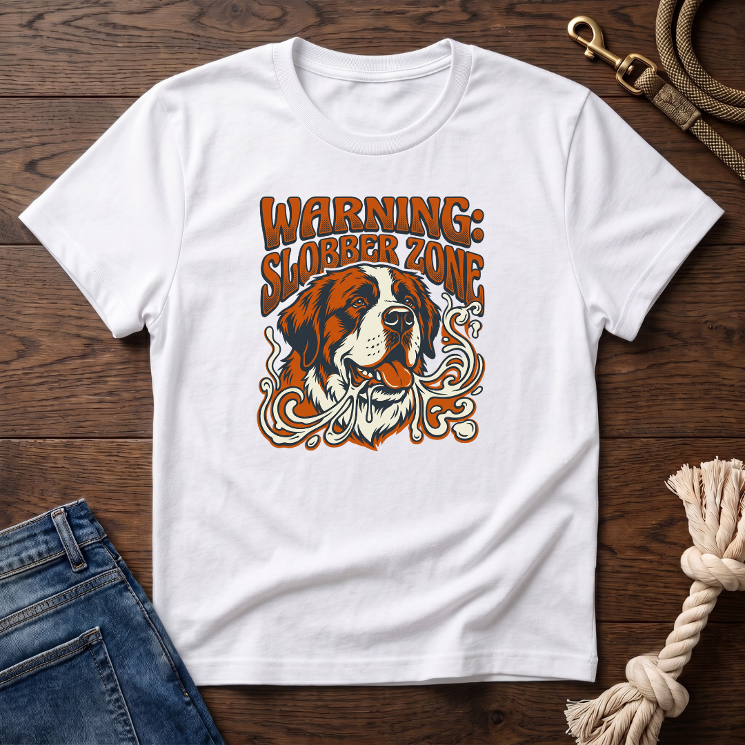 Slobber Zone St. Bernard T-Shirt