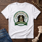 Bernese Mtn Dog Working Badge T-Shirt