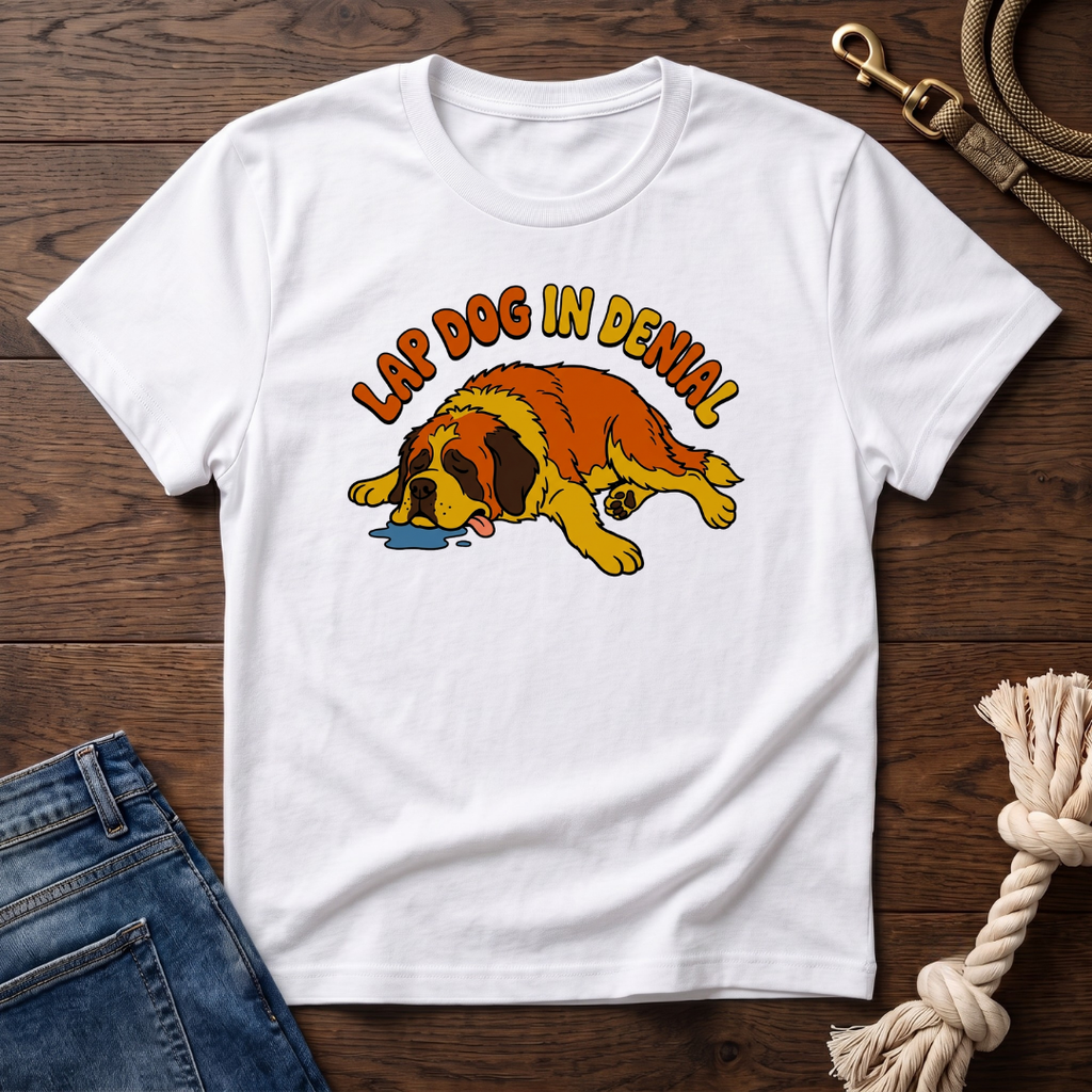 In Denial St. Bernard T-Shirt