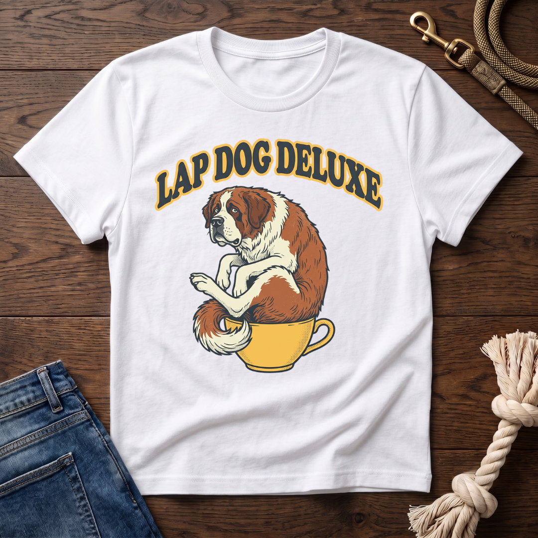 St. Bernard in a Teacup T-Shirt