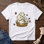 Great Pyrenees in a Basket T-Shirt