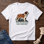 Mountain Arrival St. Bernard T-Shirt