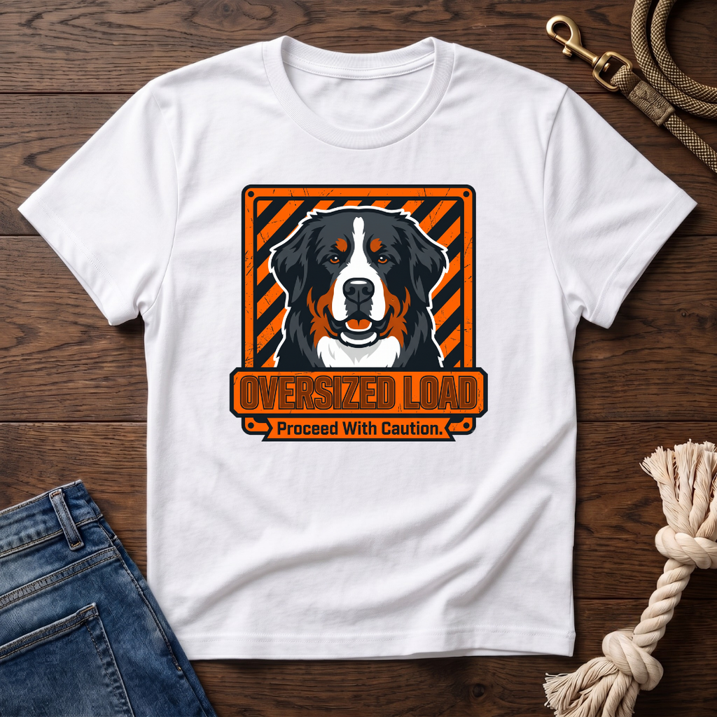 Oversized Load Bernese Mtn Dog T-Shirt