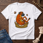 Great Dane in a Basket T-Shirt